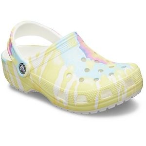 Crocs Men's and Women's Classic Tie Dye Clogs